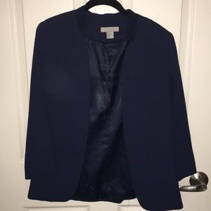 3/4 sleeve Navy blazer